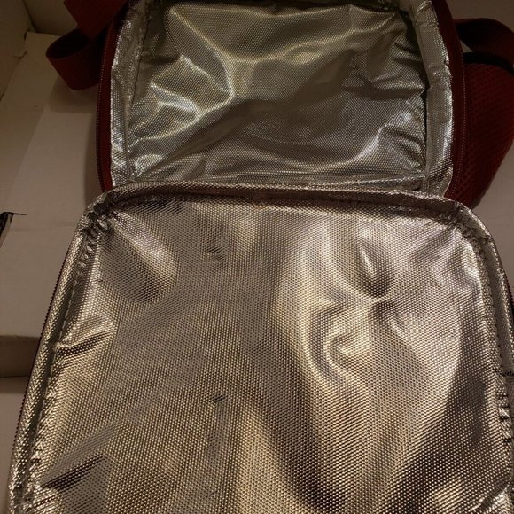 Lunchbox Adventure Planet 3D Embossed Wolf Bag Side Beverage Cooler School NEW - Picture 4 of 5